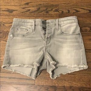 grey high rise shorts size 2 from Massimo